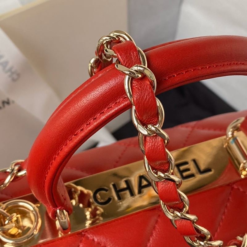 Ch**el top handle bags